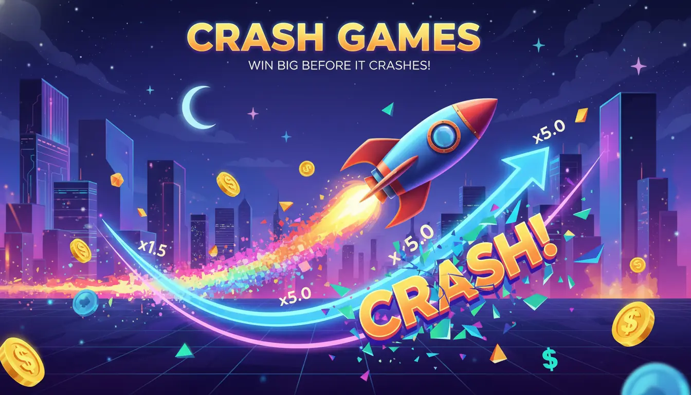 Dazard casino Crash Spiele